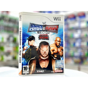 WWE SmackDown vs. Raw 2008 (Wii) Б/У